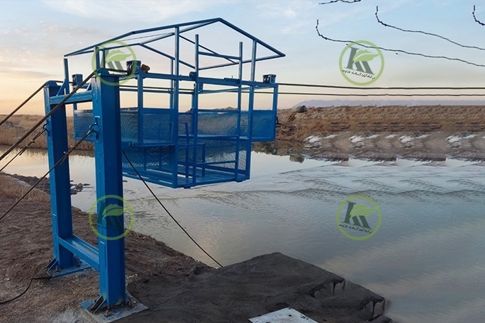 نصب پل تلفریک بر روی رودخانه کشفرود | پروژه اجرایی کیان کشت